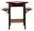 1910s France Art Deco Brown Wood Side Table For Sale