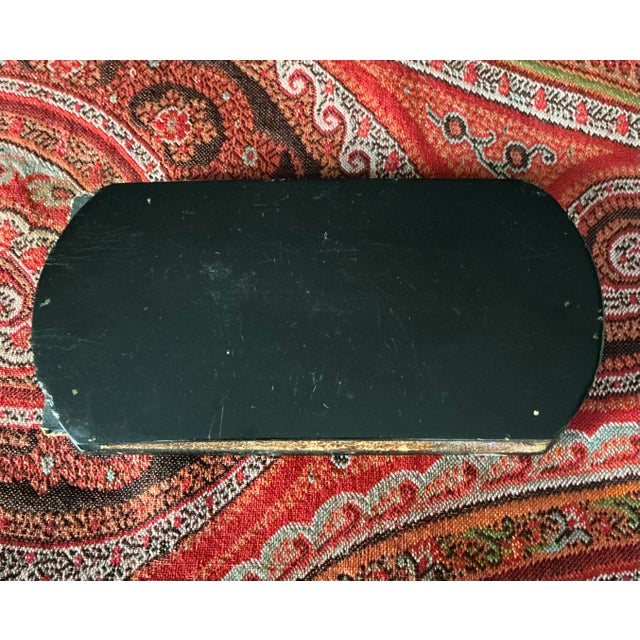 An Early 19th German Stobwasser Type Painted Lacquer Card Case of Racing Theme For Sale In Chicago - Image 6 of 6