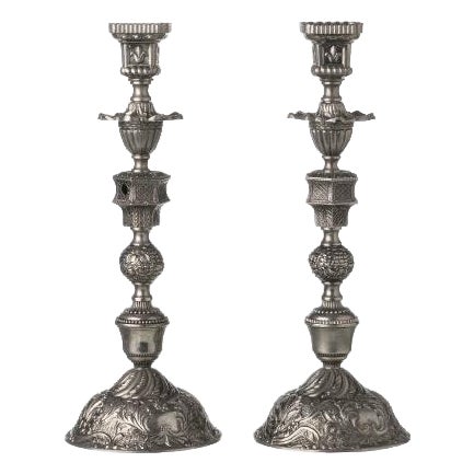 Large Candlesticks, Set of 2 For Sale