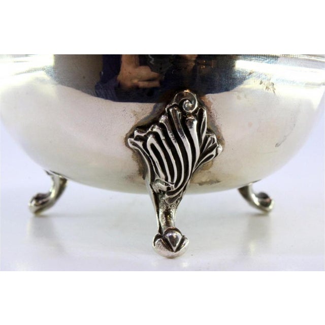 Plain Silver Washbasin with Reliefs For Sale - Image 3 of 8