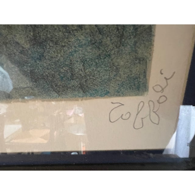 Louis Toffoli, Le Dinandier, 1960s, Lithograph, Framed For Sale - Image 6 of 7