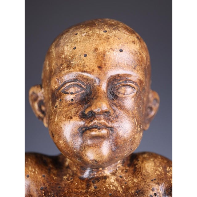Austrian Artist, Baroque Putti / Cherubs, 18th Century, Limewood, Set of 2 For Sale - Image 12 of 18