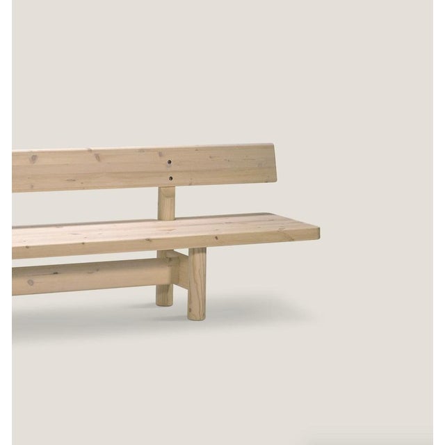 Wood Nordsee Bench in Pine by Friis and Moltke for One Collection For Sale - Image 7 of 15