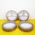 Metal and Glass Wall Lamps from Guzzini, Set of 4 For Sale - Image 9 of 9