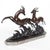 Lucien Charles Alliot, Gazelles, 1920s, Bronze For Sale - Image 3 of 14