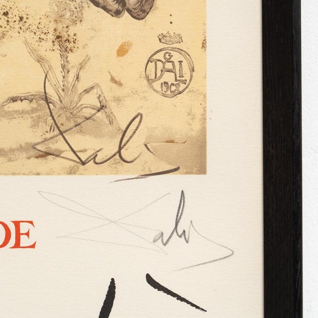 Salvador Dalí­, Hommage À Albrecht Dürer, Original Lithograph, 1970s, Paper For Sale - Image 9 of 12