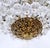Metal Vintage Brass Crystal Basket Chandelier With Ornate Floral Detailing Frame For Sale - Image 7 of 10