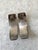 American Vintage Sterling Silver Pierced Earrings, Pair For Sale - Image 3 of 5