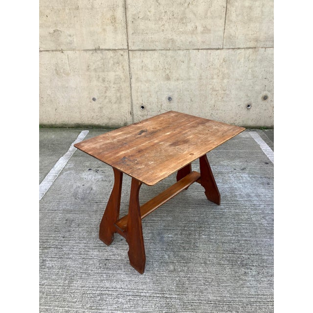 Arts & Crafts English Console Table For Sale - Image 6 of 11