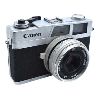 Mid-Century Modern Icon Canon Canonet 28 Rangefinder Camera For Sale