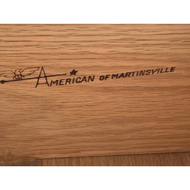 American of Martinsville Mid Century American of Martinsville Walnut Nightstands For Sale - Image 4 of 5