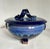 1970's Fabrile Studios Blue Glazed Lidded Pottery Dish For Sale In Los Angeles - Image 6 of 12