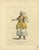 Habit of a Moorish Slave, North African Costume Engraving, 1749 : A compelling and historically evocative hand-colored...