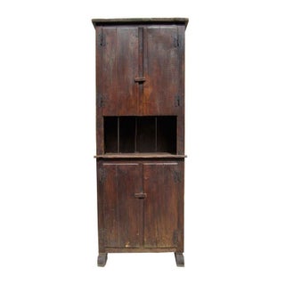 Rustic Wooden Cupboard For Sale