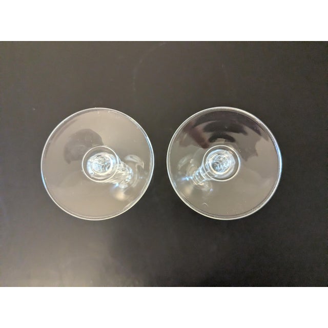 Vintage St. Louis Rams 2000 Super Bowl Era Champagne Flutes - A Pair For Sale - Image 9 of 11