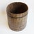Mid-Century Modern Old Indian Wood Barrel For Sale - Image 3 of 5