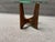 1970s Mid Century Walnut and Glass Side Tables Manner of Adrian Pearsall - Pair For Sale - Image 5 of 7
