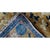 Textile Antique Square Mid 19th Century Wool Pile Chinese Ningxia Yellow Scatter Rug For Sale - Image 7 of 8