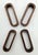 1960s Danish Modern Teak Wood Napkin Rings, Set of 4 For Sale - Image 9 of 9