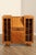 English Art Deco Carved Oak Secretary Bookcase For Sale - Image 9 of 12