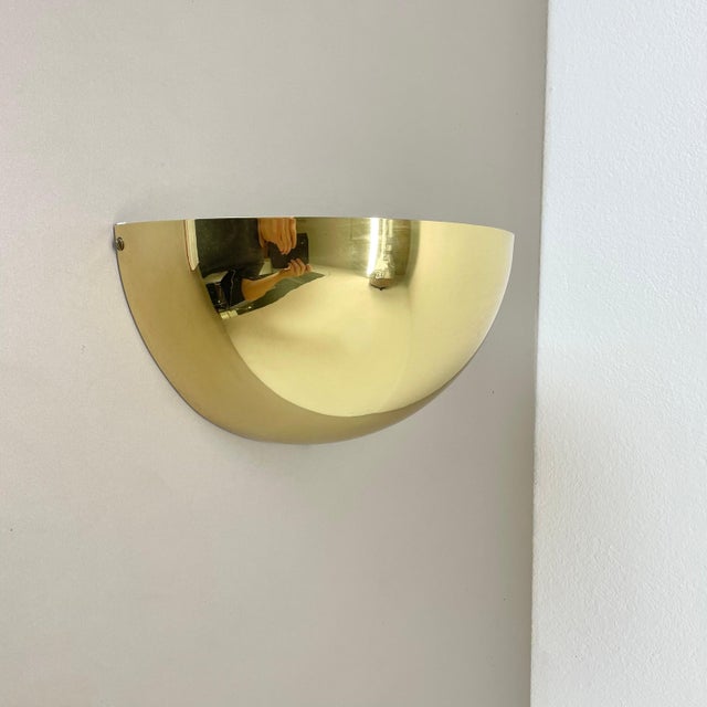 Uplight Brass Wall Light from Bankamp Leuchten, 1980s For Sale - Image 13 of 14