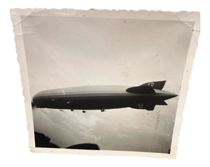 Original Photograph and Handwritten Note – German Experimental Aircraft Concept, Peenemünde, 1937