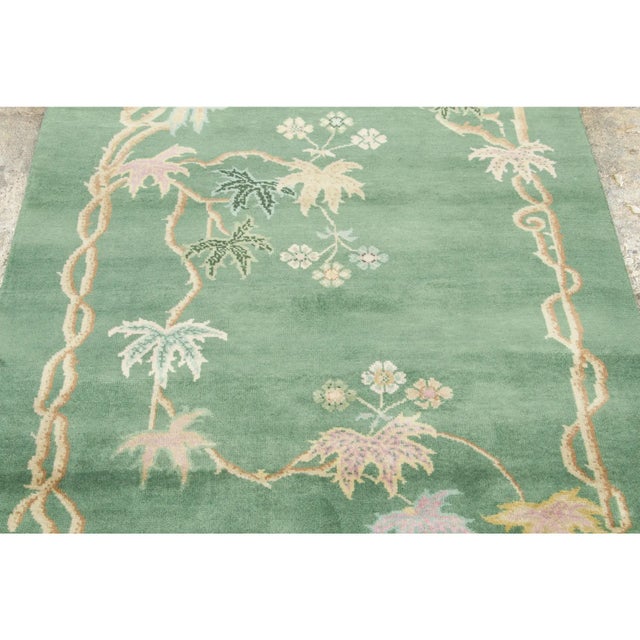 Rug & Kilim Contemporary Chinese Deco Style Wool Rug by Rug & Kilim, India For Sale - Image 4 of 9