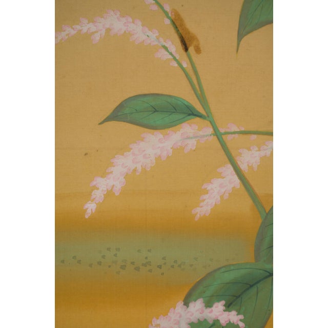 Japanese Meiji Two-Panel Screen With Tom Turkey and Hen, Signed Yoho, C. 1900 For Sale - Image 11 of 15