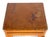 Vintage Art Deco Brown Steel Medical Display Cabinet For Sale - Image 4 of 13