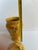 Vintage Arte Italica Ceramic "Sole Mustard" Collection 10" Tall Yellow Jar With Lid Grapes Leaves Design Made in Italy For Sale - Image 10 of 13