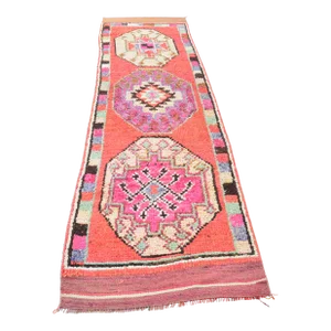 Knotted Wool Runner Rug