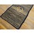 1920s 1920s Navy Stripe Medallion Antique Chinese Peking Knotted Wool Rug 2'7''x4' 8'' For Sale - Image 5 of 10