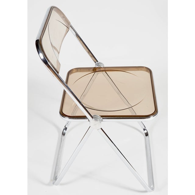 Metal Vintage Castelli Plia Folding Chairs Set of 2 by Giancarlo Piretti For Sale - Image 7 of 10