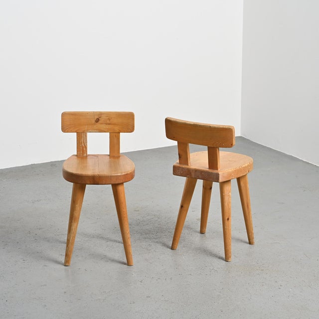 Chairs by Christian Durupt for Meribel, 1960s, Set of 2 For Sale - Image 3 of 13