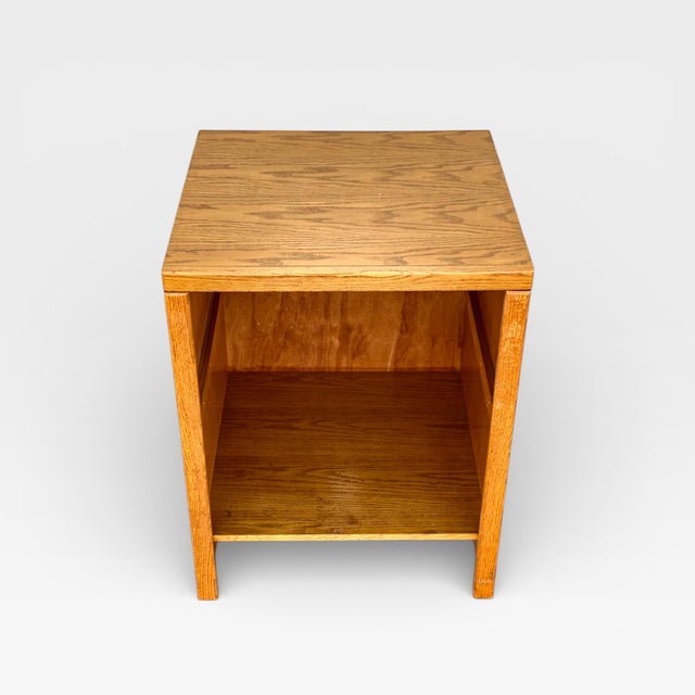 Pair of 1990s Oak Modular Utility Cabinets For Sale - Image 16 of 18