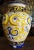 Contemporary Antique Italian Reproduction Deruta Hand Painted Majolica Orci Vase For Sale - Image 4 of 9