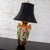 Stunning vintage Victorian Art Deco Art Nouveau or Chinoiserie style table lamp composed of a hexagonal urn shaped body in...
