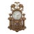 Gustavian Style Giltwood - Cartel Clock For Sale