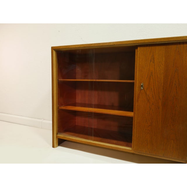 Wood Mid-Century Display Bookcase, Germany, 1950s For Sale - Image 7 of 13