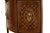 Mid 20th Century French Louis XVI Style Marquetry Demilune Cabinet For Sale - Image 9 of 12