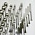 1986 Vintage Danish Boho Chic Dansk Thistle Stainless Steel Flatware, 8 Place Setting - 42 Total Pieces For Sale - Image 13 of 14