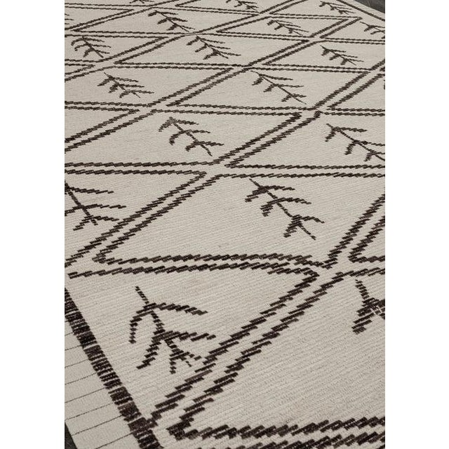 Hand Knotted Turkish Tulu Rug 9'10" x 13'11" For Sale - Image 10 of 10