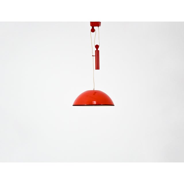 Mid-Century Modern Relemme Pendant Lamps by Achille Castiglioni for Flos, 1970s, Set of 2 For Sale - Image 3 of 17