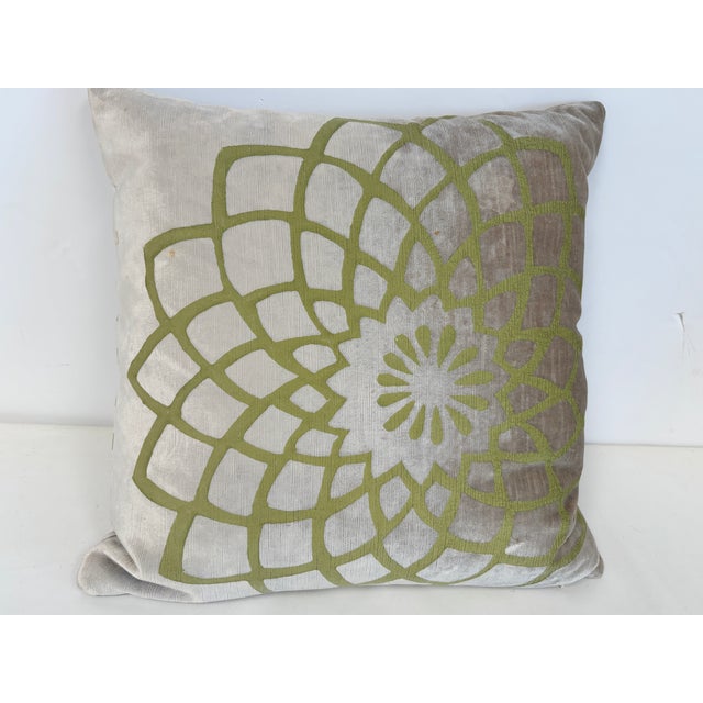 Velvet Throw Pillow by Gabraith & Paul For Sale - Image 13 of 13