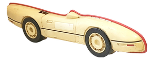 Large Racing Car Lamp in Molded Plastic, 1970