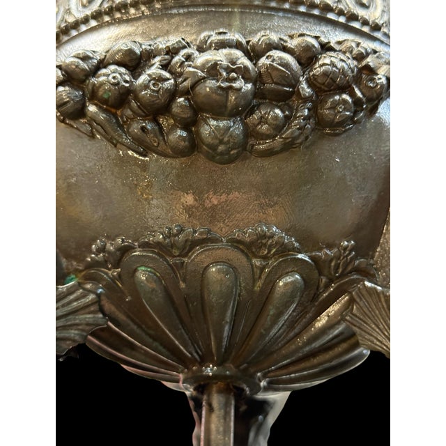 A Palatial French Patinated Bronze Sculpture of the Three Graces For Sale - Image 11 of 11