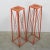 Vintage Metal Stands, Set of 2 For Sale - Image 6 of 6