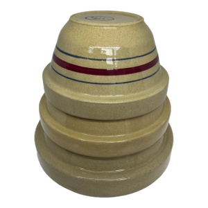 Roseville Pottery Mixing Bowls Set of 3