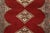 Bokhara Jaldar Rug 3′ X 4’11” Red Wool Tribal Hand-Knortted Oriental Carpet For Sale In Philadelphia - Image 6 of 10