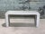 Postmodern Sculptural Post Modern Gray Plaster Console, 1980 For Sale - Image 3 of 6